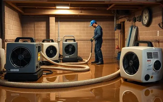 Water & Emergency Cleanup professional at work